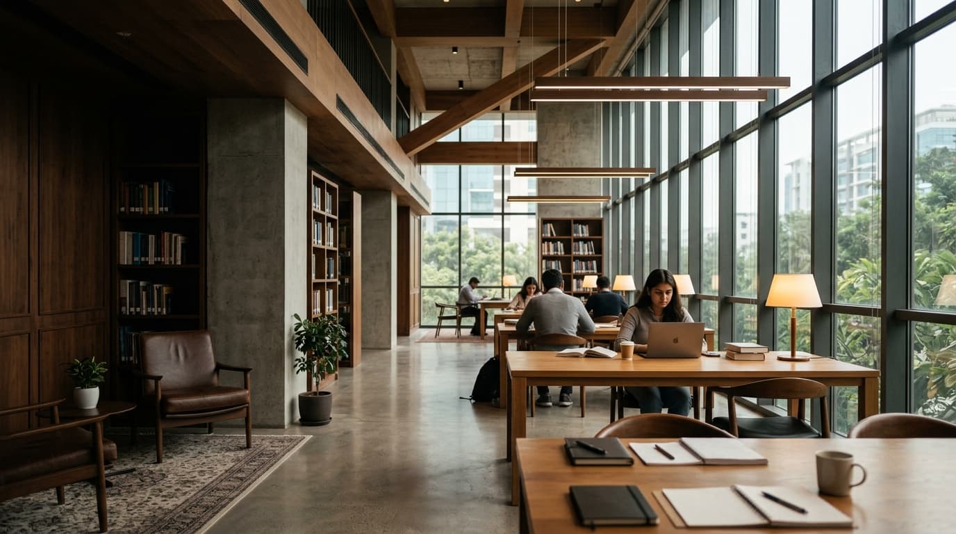 Modern reading library in Hyderabad
